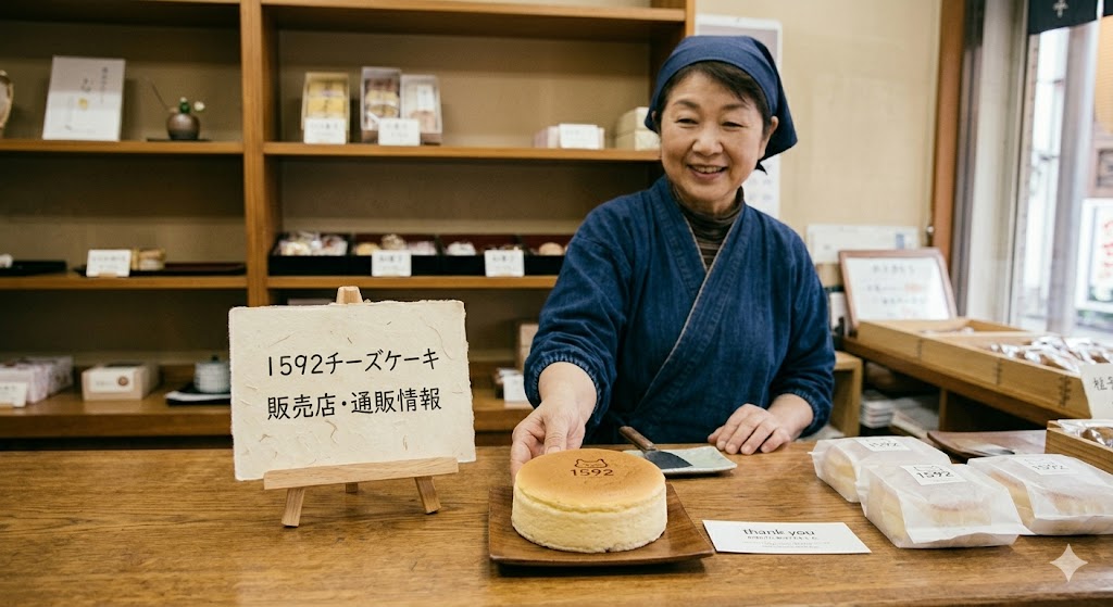 1592チーズケーキの販売店や通販情報まとめ