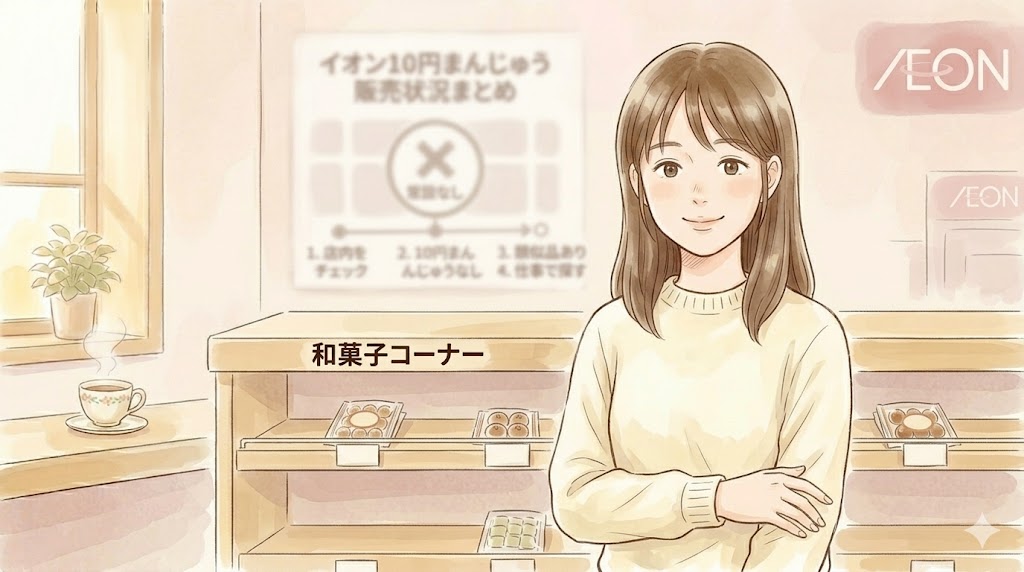 イオンには10円まんじゅうがないという結論