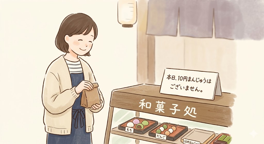 イオンには10円まんじゅうがないという結論